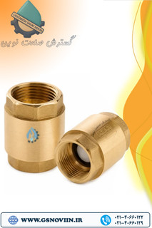 شیر یکطرفه فنری سوپاپ پلاستیکی آذر105